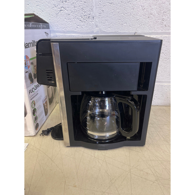 Hamilton Beach FlexBrew Advanced 5-in-1 Coffee Maker, Pods or Ground, or Pot