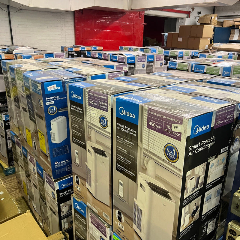 Bulk AC Discount 149 Units, Midea Air Conditioners Window & Portable, Tested & Working, 25% Retail