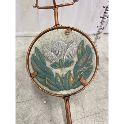 Grasslands Road Dragonfly Rain Gauge - Outdoor Décor, 35.5" 4.5"