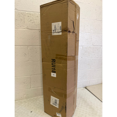 7.5ft Pre-Lit Pink Christmas Tree with Remote, Metal Base & Bright White Lights