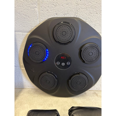 Musical Boxing Pro with Gloves, Controls for Speed and Mode, Bluetooth - Black
