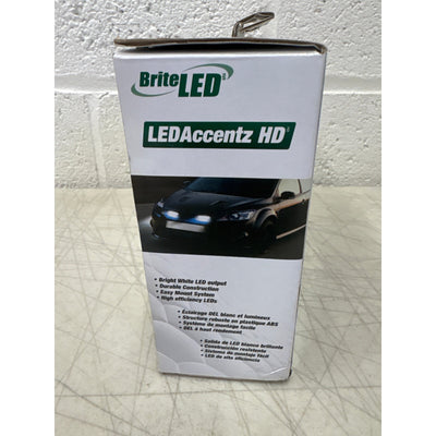 BriteLED LEDAccentz HD Plug & Play LED Driving/Fog Light Kit Car Lights - 71308