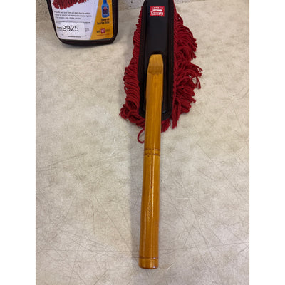Griot's Garage Cotton Car Duster, Wooden Handle with Storage Bag, Auto Tools