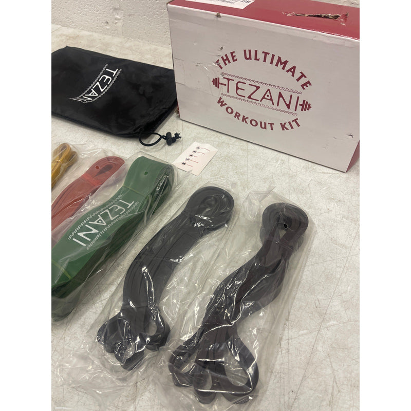 Pull Up Handles & Pull Up Assist Resistance Band Set for Exercise & Workout