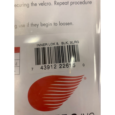 Swede-O Ankle Lok Support with Knit Tongue, Extra Large Ankle Brace Black