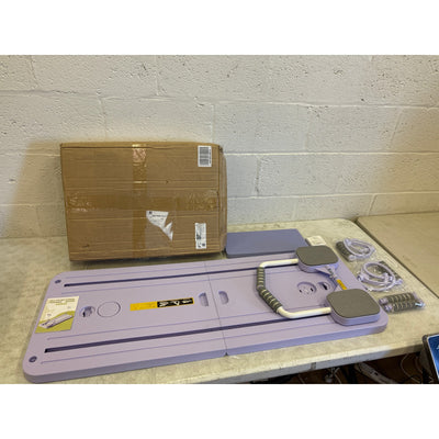 4in1 Multifunctional Abdominal Pilates Fitness Board Foldable with Timer, Purple
