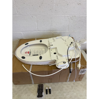 Bidet Toilet Seat, Elongated, Smart Toilet, Seat Warmer, LED Display - White