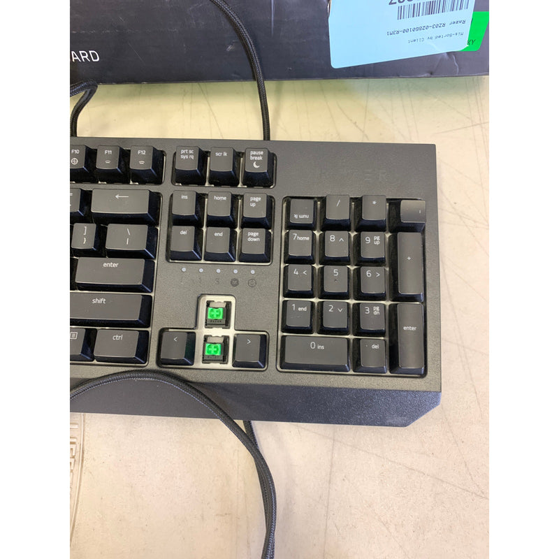 Razer BlackWidow Wired Mechanical Gaming Keyboard for PC Chroma, Missing Keys