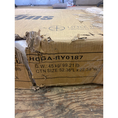 Tribesigns 94" 2 Person Office Desk w Privacy Panel Long Double Computer Desk