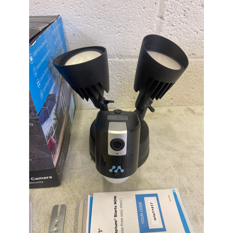 Momentum Aria LED Floodlight w Wifi Camera 1080p Security Siren Missing Hardware