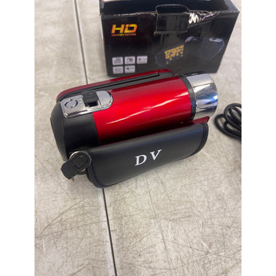 iNOVA HD Digital Camcorder 2.7in Camera Recorder 270° Rotation 16X Zoom - RED