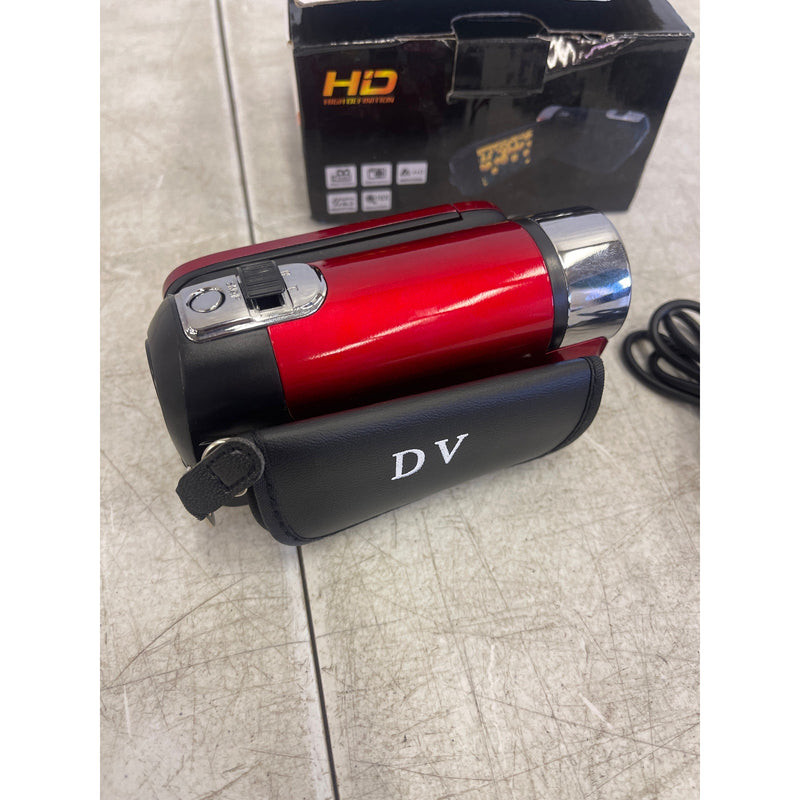 iNOVA HD Digital Camcorder 2.7in Camera Recorder 270° Rotation 16X Zoom - RED