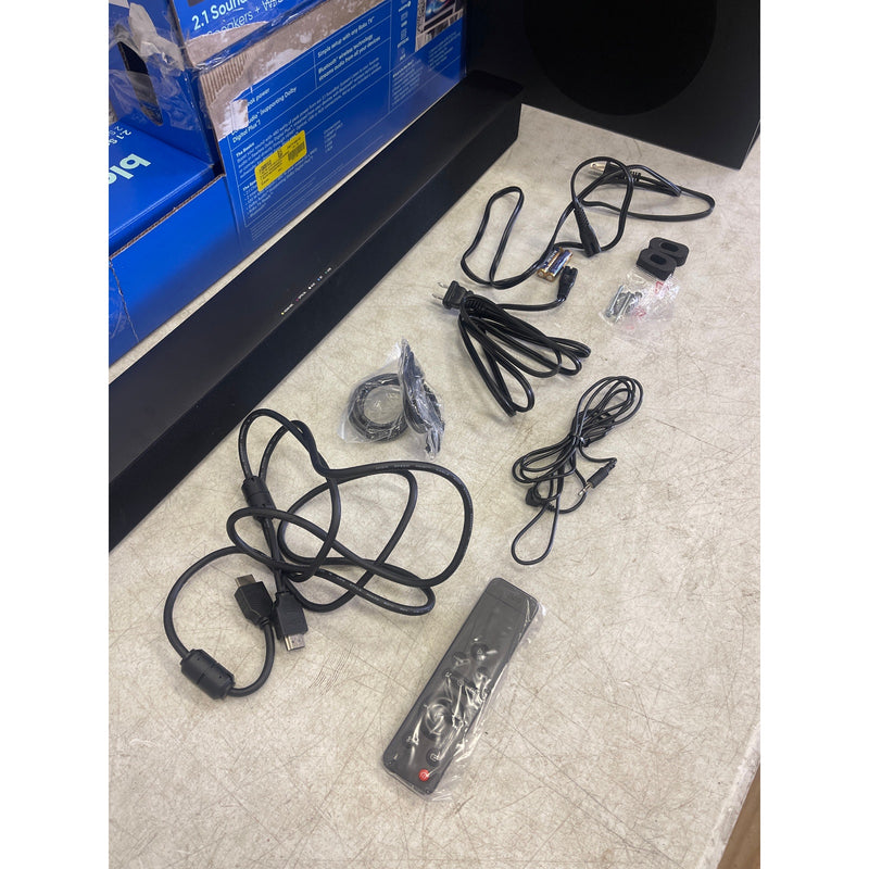 Onn. 32" 2.1 Soundbar with 2 Speakers & Wireless Subwoofer, Bluetooth, 480 Watt