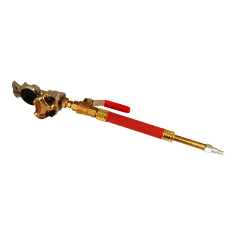 Milton 1210 Semitrailer Air Brake Testing Tool Ball Valve Shutoff Cushioned Grip