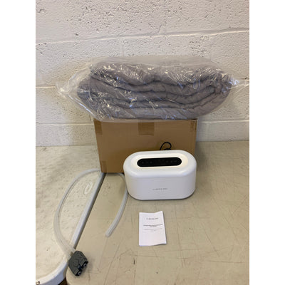 U-BOSS INC Water Heated Mattress Pad for Beds with Timer, Gray, 60" x 70" QUEEN