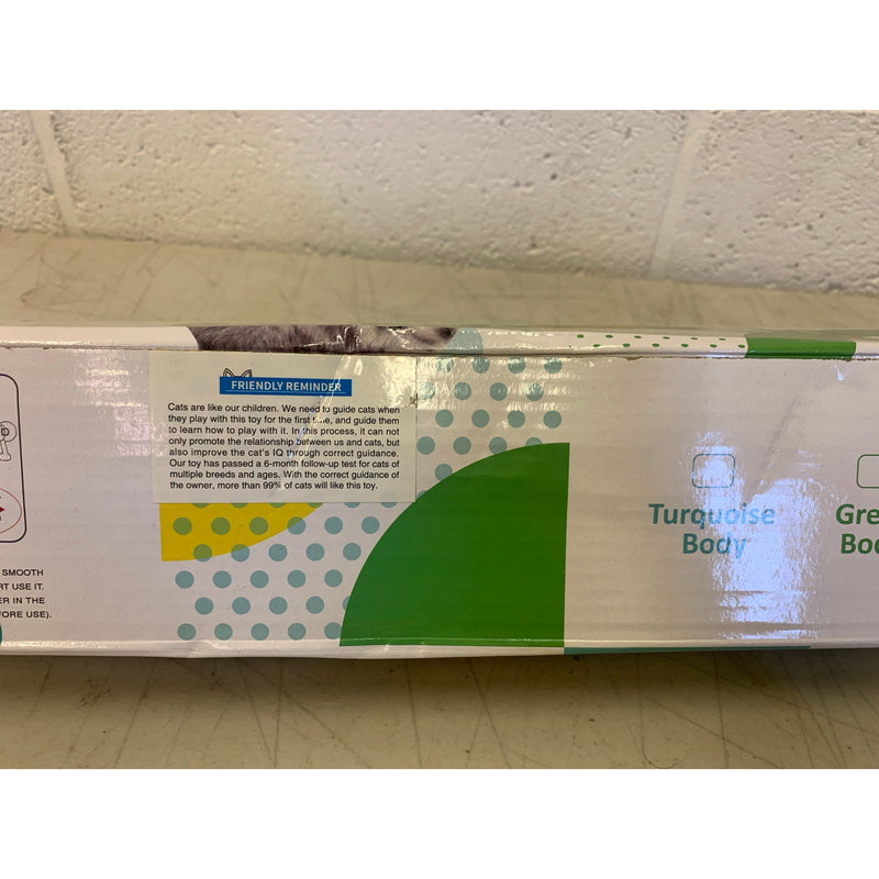 Cat Track Ball Cat Toy / Scratcher Yellow Body, Kitten Activity Game