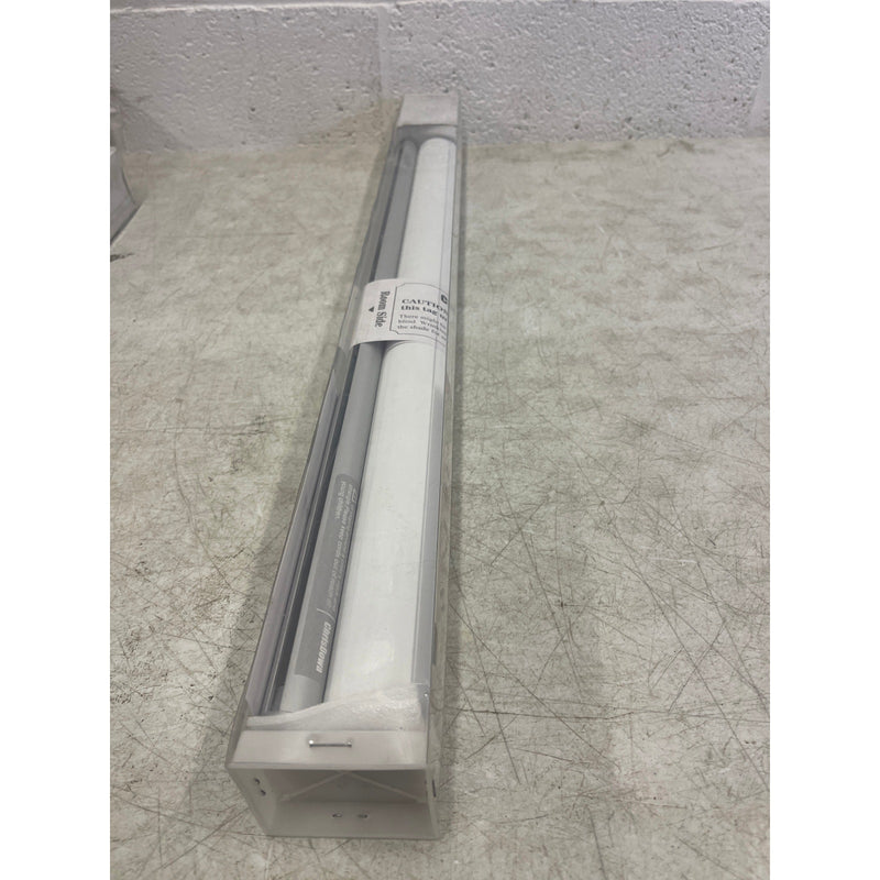 ChrisDowa Cordless Blackout Roller Shades for Windows 24" W x 72" H, White