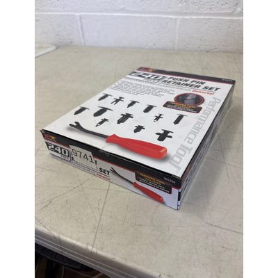 Performance Tool 240 Piece Push Pin Retainer Set Assortment, Remover Tool W5259