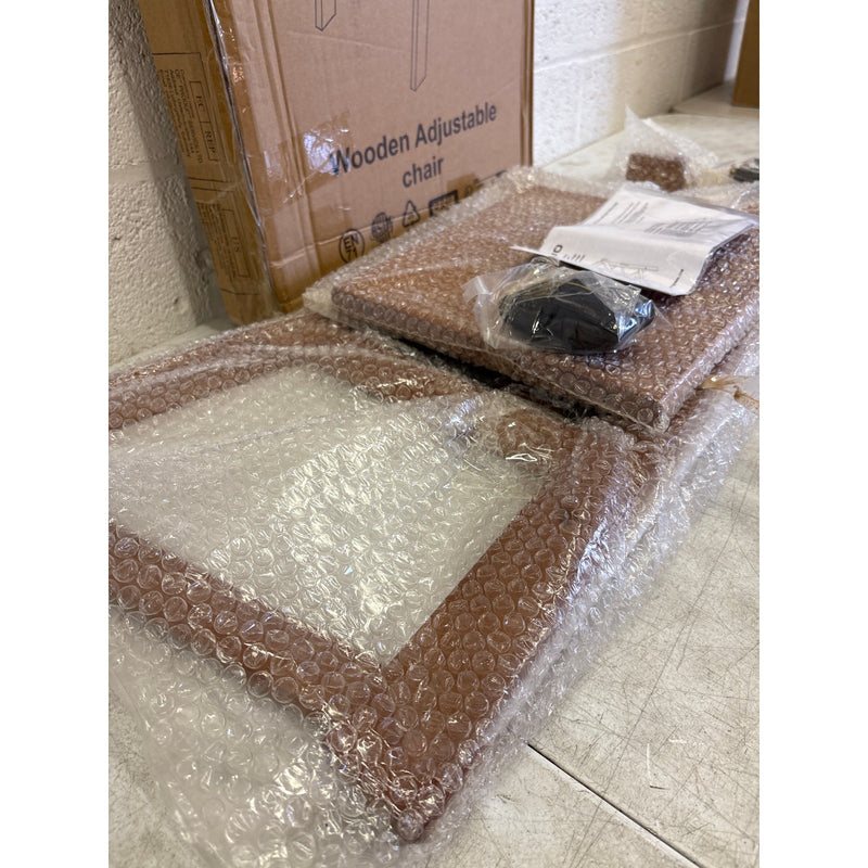 Yoleo Wooden High Chair for Toddlers to Teens, Adjustable Dining Feeding Chair