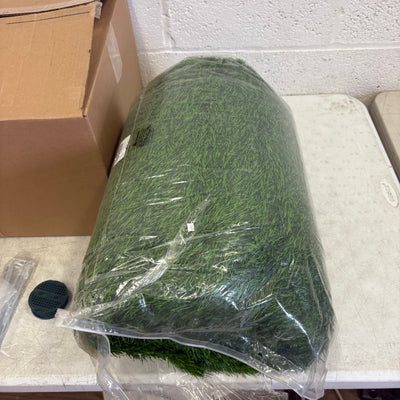 5'x10' Artificial Turf Grass Outdoor Synthetic Fake Grass Rug w Drainage Holes