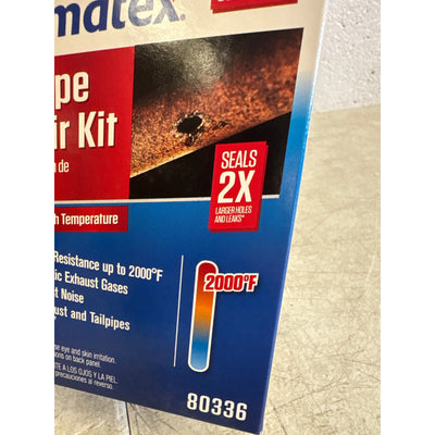 Permatex Heavy Duty High Temperature Tail Pipe Repair Kit, Up To 2000 Degrees F