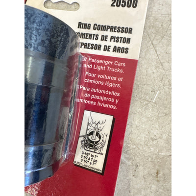 Lisle 3-1/2" To 7" Ring Compressor, For Passenger Cars & Light Trucks - 20500