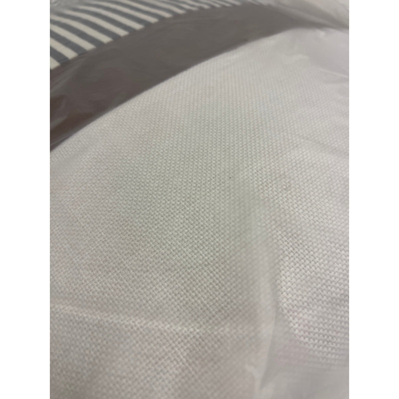 Set-of-2 16" x 16" x 5" Throw Pillow, Decorative Couch Pillows - Tan/Blue