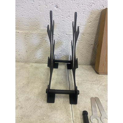 3-Tier Metal Dumbbell Rack, Barbell Rack Hand Weight Stand for Home Fitness Gym