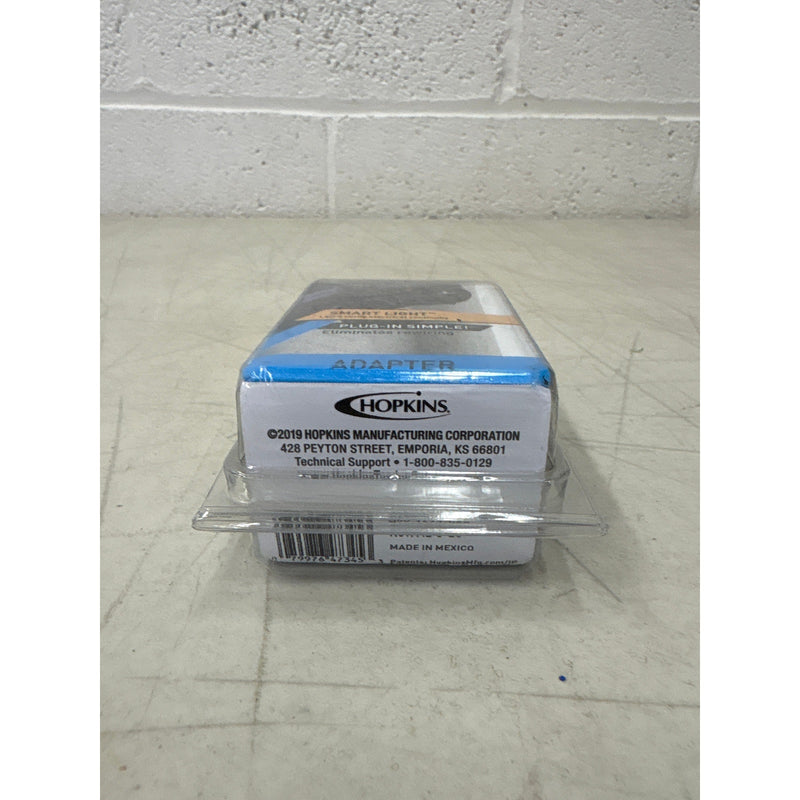 Hopkins 47345, LED Test 7 Blade to 4 Flat Towing Adapter, Trailer Accessories