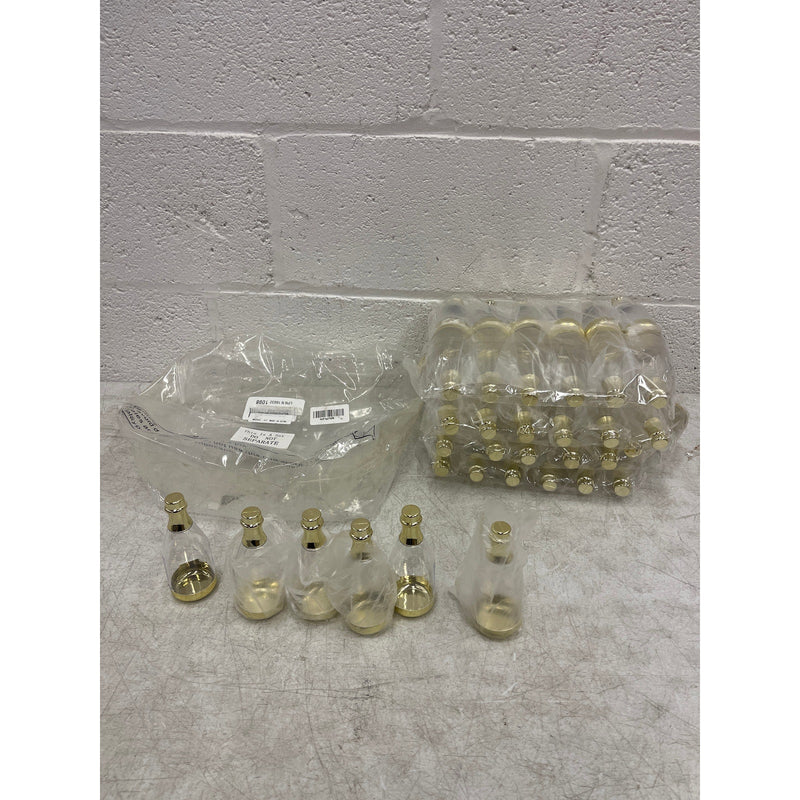 Cunhill 54 Pieces Champagne Candy Bottles Bridal Shower Favors Mini Baby Bottle