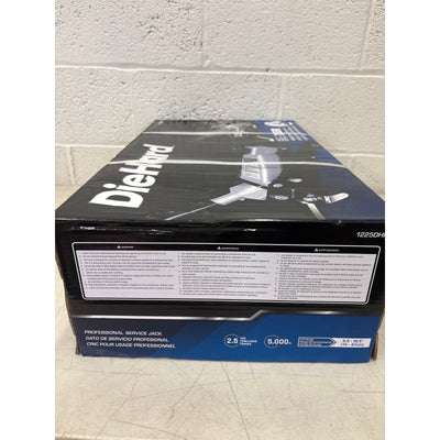 DieHard 2.5 Ton Floor Jack, Lifting Range 5.32" to 15.23", w Casters- 1225DHP