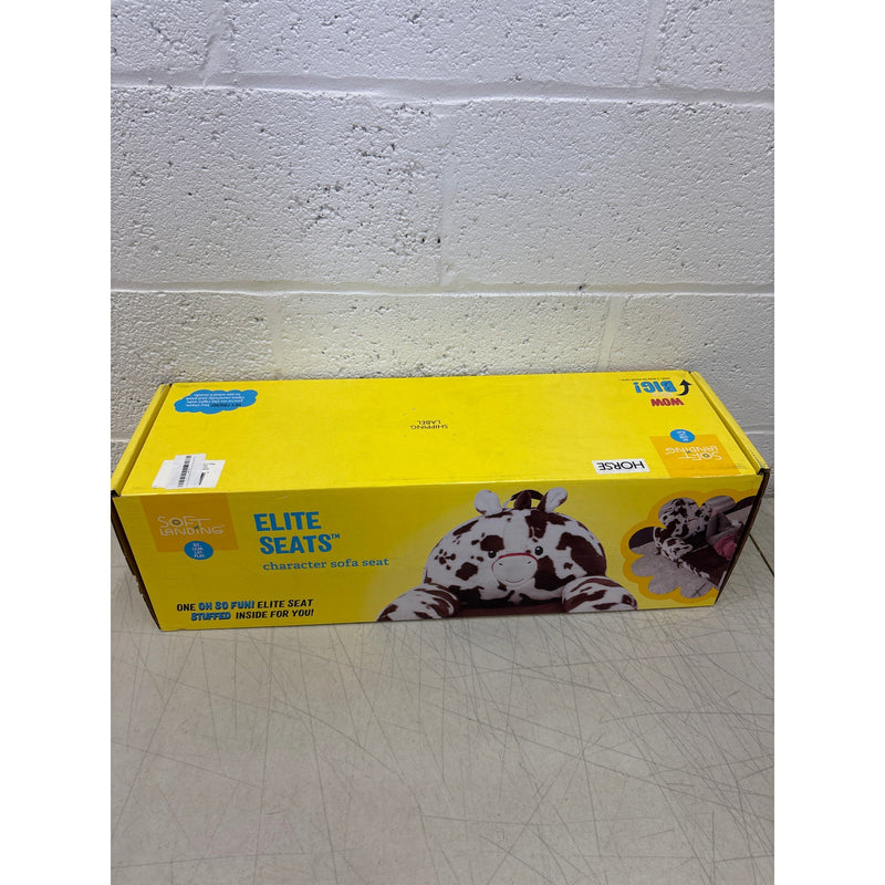 Soft Landing Elite Character Sofa Seat & Transformable Fold-Out Lounger - Horse