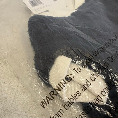 Koolaburra by UGG Pet Fuzzy Dakota Dog Sweater 15-16" Collar Blue/White - Medium