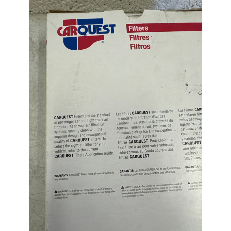 Carquest Engine Air Filter Escape 05-12, Mariner 06-11, Tribute 08-12 R83187