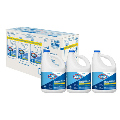 Pack-of-3 CloroxPro Clorox Germicidal Bleach, 121 Ounce Bottles Each - Cleaning