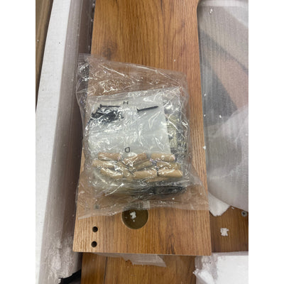 Tribesigns 71" Executive Desk Modern Computer Desk w Wood Double Pedestal, Brown