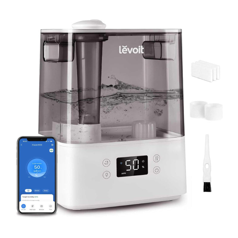 LEVOIT Smart Humidifiers 6L Cool Mist Top Fill Essential Oil Diffuser