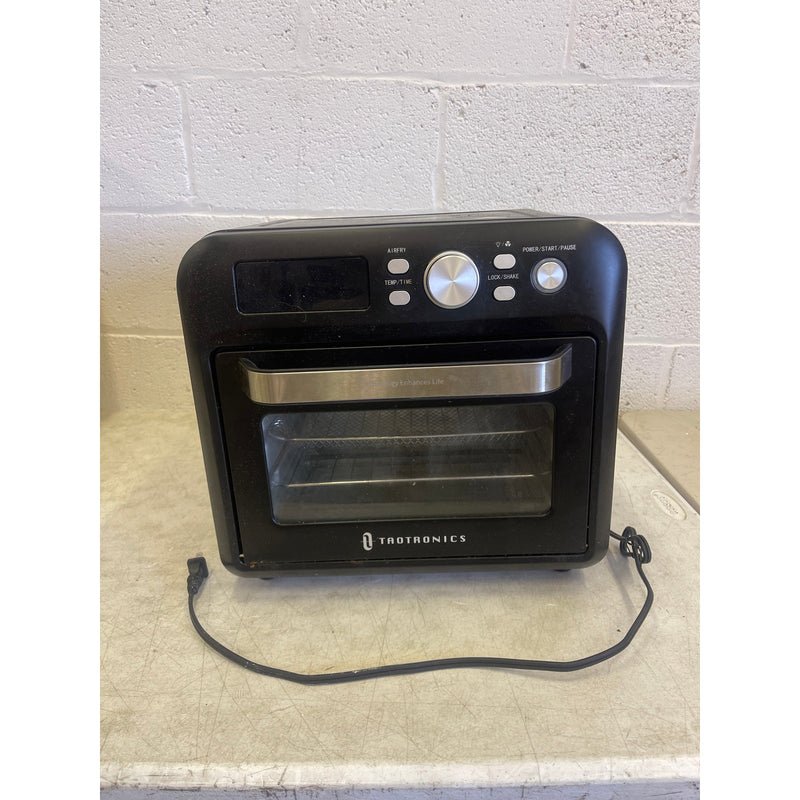 TaoTronics 19QT Air Fryer, 15-in-1 Large Capacity Smart Toaster Oven - Black