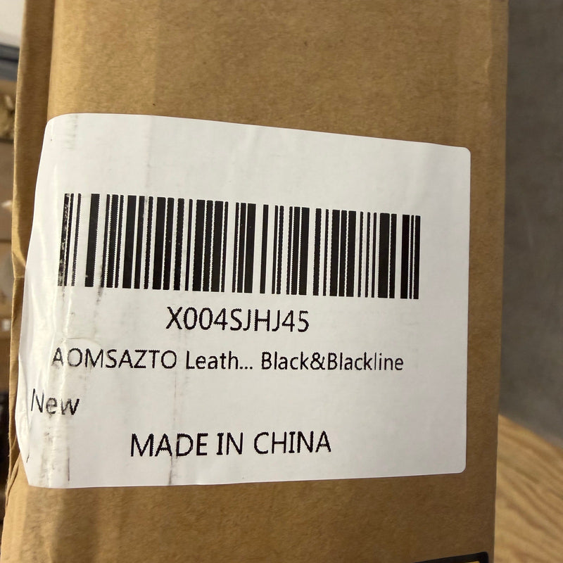 AOMSAZTO Leather Front Car Seat Covers for Toyota Highlander 2008-2025 -Black