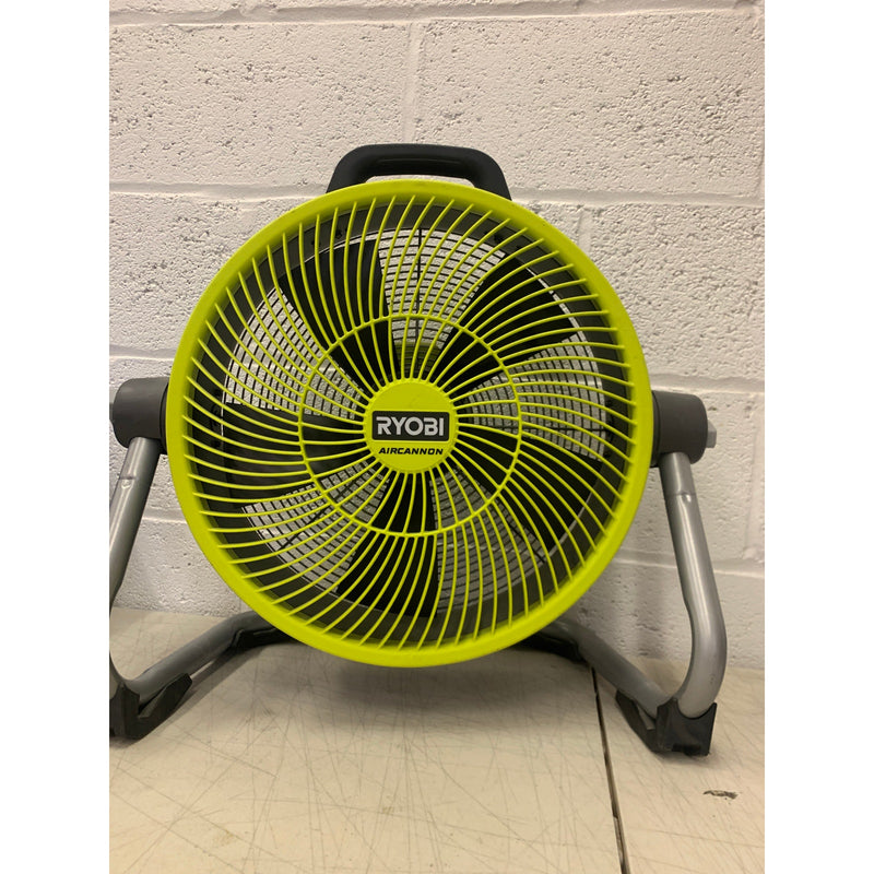 RYOBI ONE+ 18V Cordless Hybrid WHISPER SERIES 14 in. Air Cannon Fan (FAN ONLY)