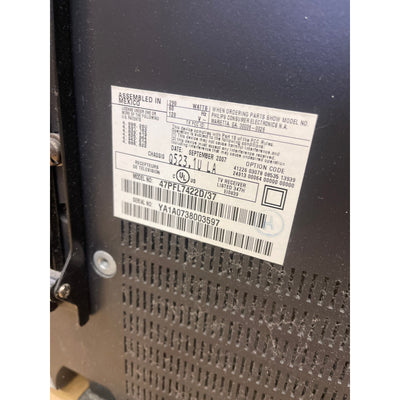 Philips 47" LCD 1080p HDTV- 1920 x 1080p - Black