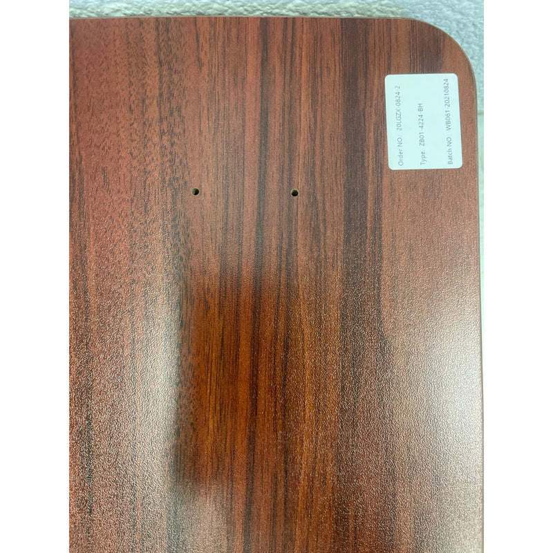 Flexispot Desk Top Only No Frame, Red Brown Wood 42” x 24” x 1”