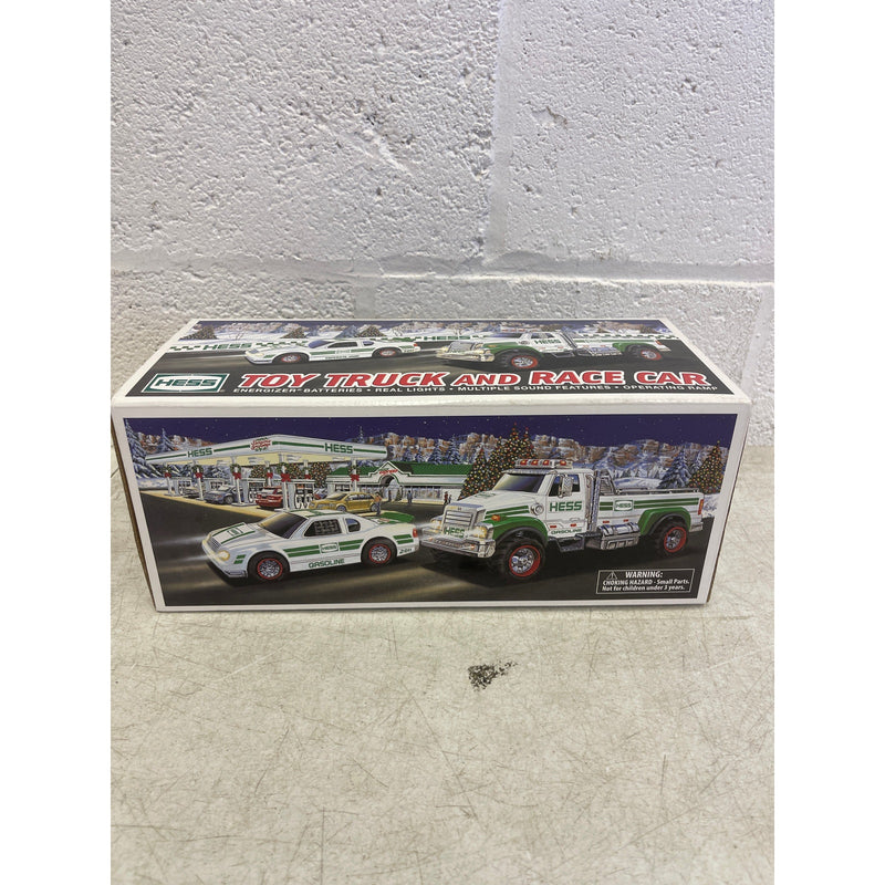 2011 HESS TOY TRUCK & RACE CAR BRAND NEW IN ORIGINAL BOX - Collectable