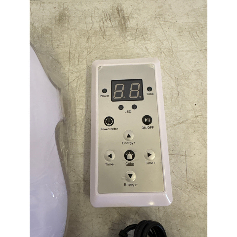 Blue Red Light Therapy Mask for Face, 7 Colors LED Face Mask Light Therapy