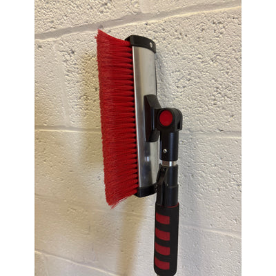 AutoCraft Heavy-Duty Extendable Snow Broom with Pivot, Ice Scraper, 50" - AC4502