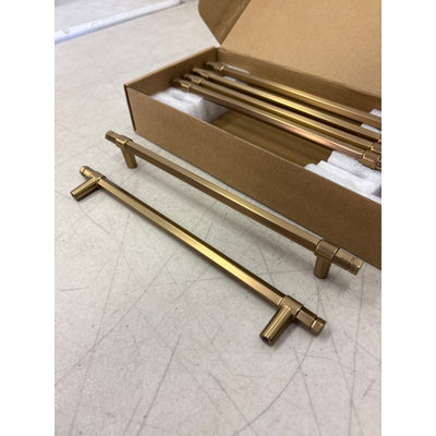 6-Pack Goo-Ki 7-1/2" Hole Center Cabinet Pulls Dark Champagne Bronze, Hardware