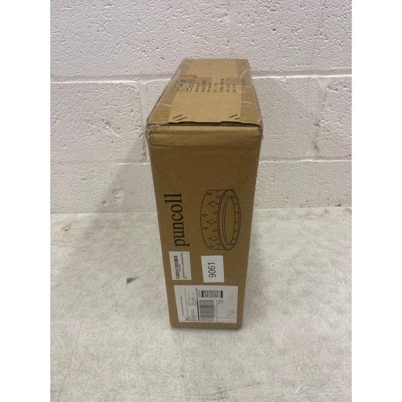 Puncoll Black Flush Mount Light Fixture - 13-inch Ceiling Lights 3000K -C3949 BK