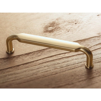 6-Pack Goo-Ki Champagne Bronze Drawer Handles 3-3/4" Hole Centers Straight Pull
