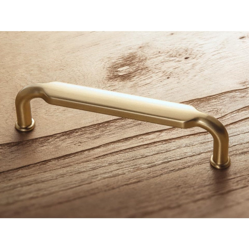 6-Pack Goo-Ki Champagne Bronze Drawer Handles 3-3/4" Hole Centers Straight Pull