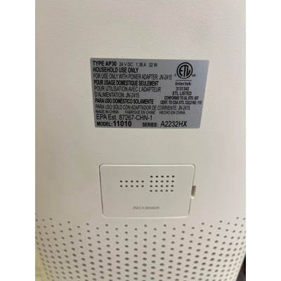 Clorox 1500sqft Large Room True HEPA Air Purifier 11010, NO CORD